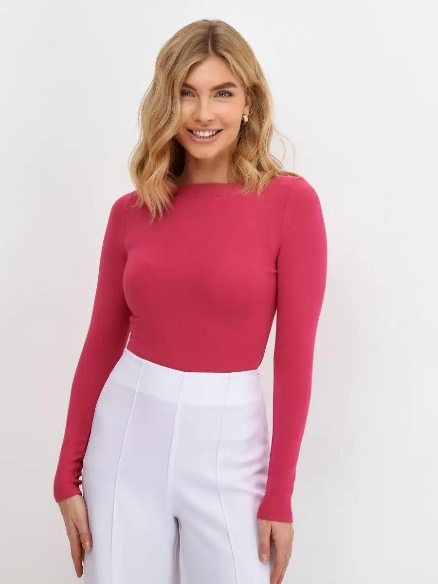 სვიტრი, სვიტშოტი Women's Longsleeve RED TULIP 4090-coral.jpg