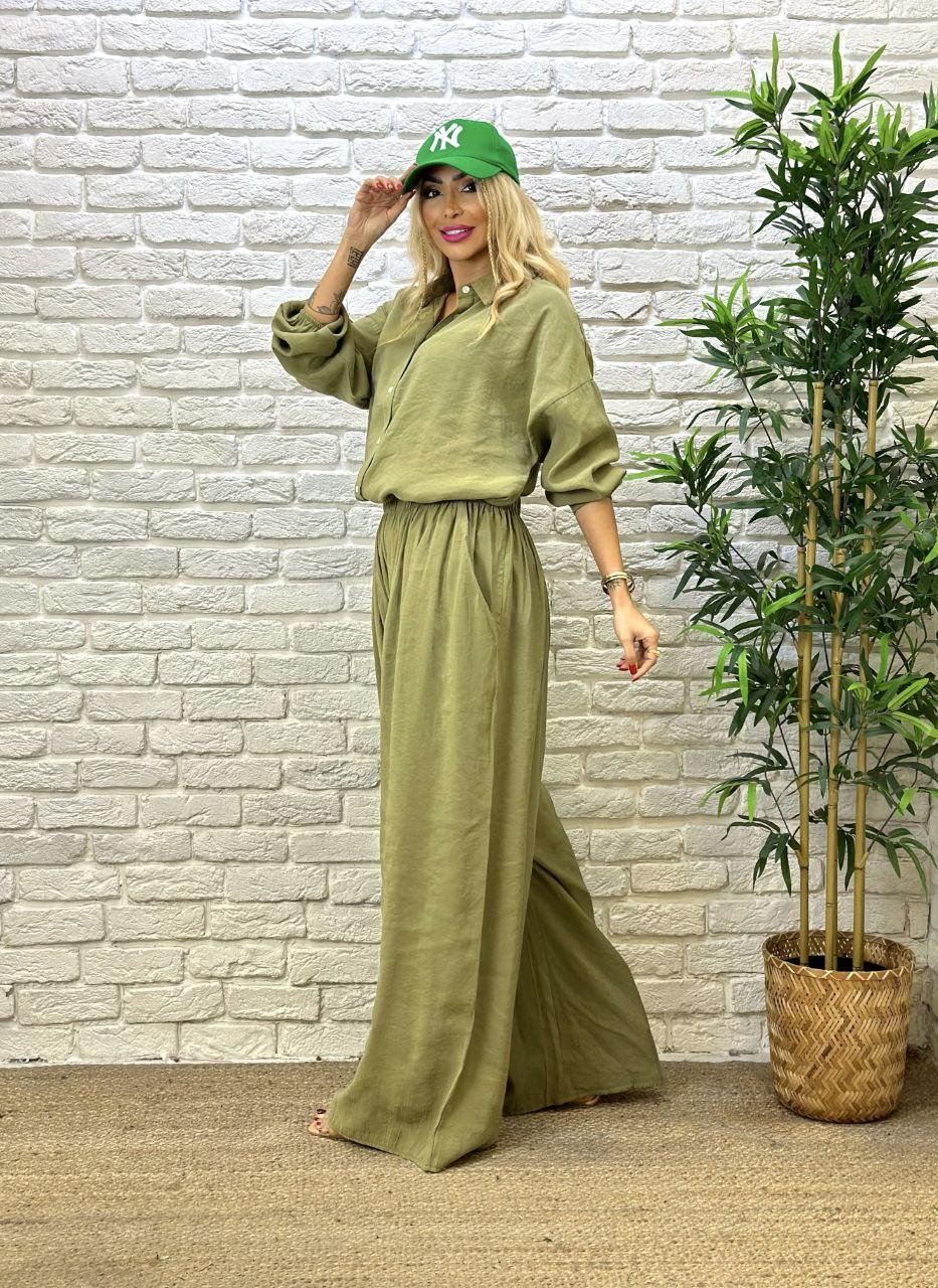 Casual, კომპლეკტი Women's Set Shirt + Pant MIXVIRAGE 88622.jpg