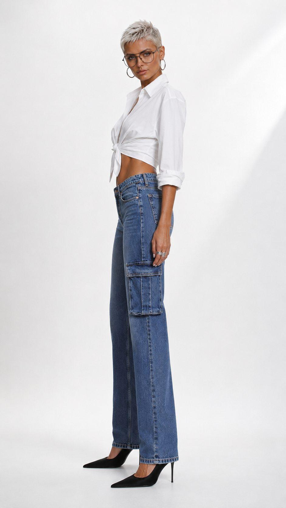 დენიმი, ჯინსი Женские джинсы WOOX DENIM 3image293.jpg