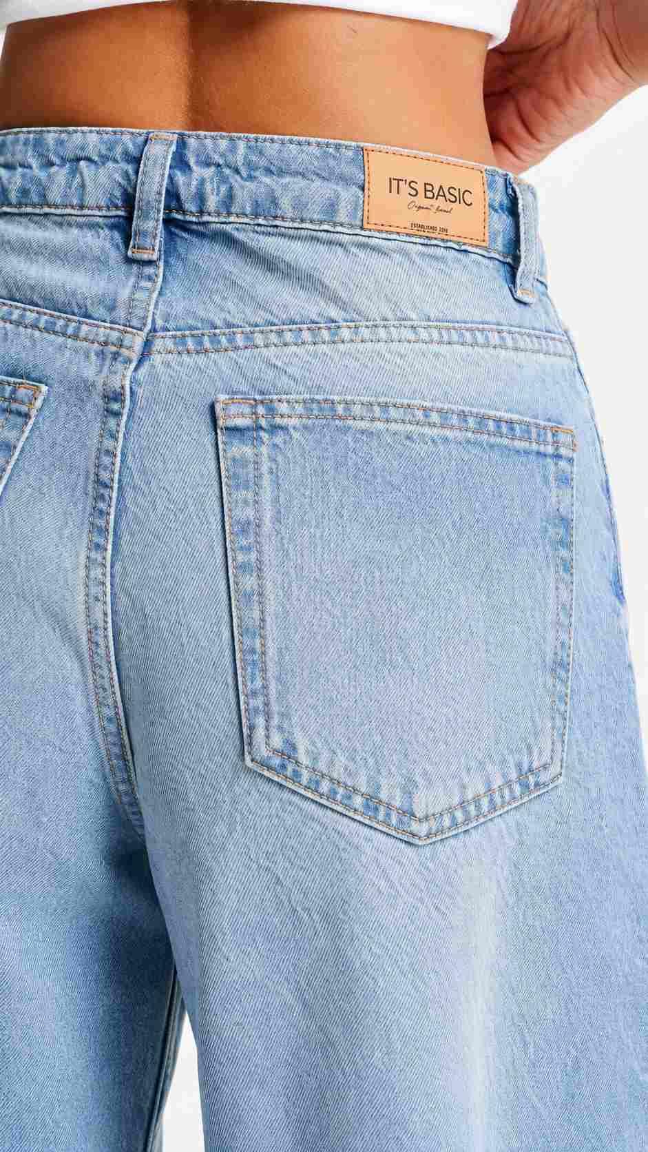 დენიმი, ჯინსი Women's Denim Jeans Skater Fit IT'S BASIC 5image062.jpg