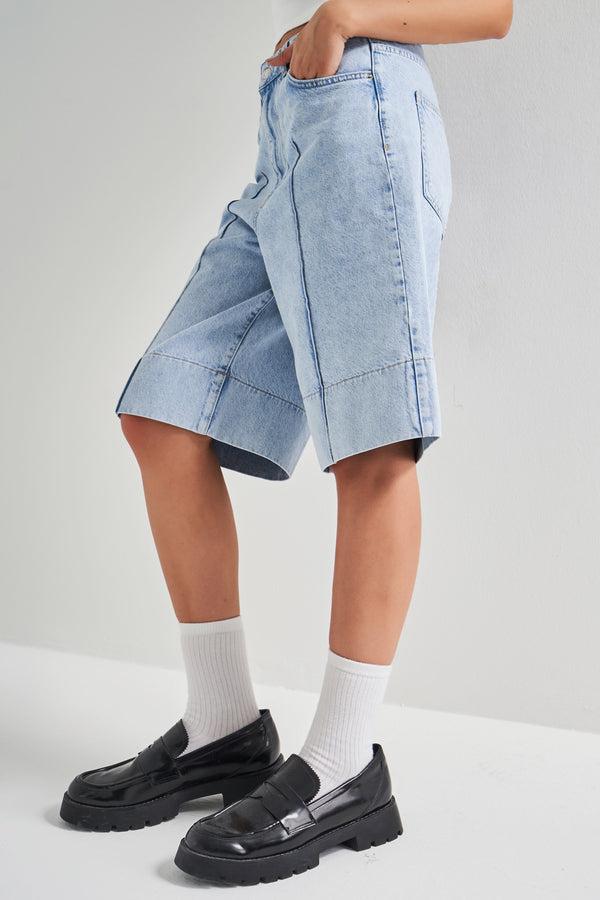 დენიმი, ჯინსი Women's Denim Bermuda IT'S BASIC 43kadin-snow-kot-rengi-3s5-3-maxi-boy-baggy-100-koton-denim-sort-20562.jpg