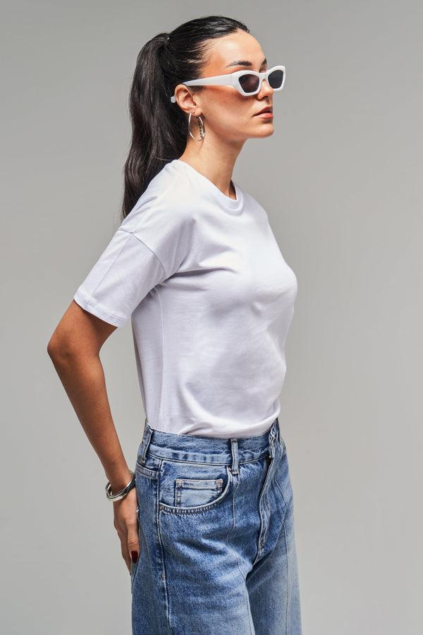 მაისური, ტოპი Women's T-Shirt IT'S BASIC kadin-beyaz-renk-s5-bisiklet-yaka-basic-t-shirt-20249.jpg