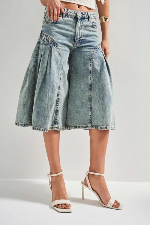 დენიმი, ჯინსი Women's Denim Bermuda IT'S BASIC 31kadin-t-kot-rengi-v-3s5-65-elaphant-leg-fit-bol-kesim-100-koton-maxi-boy-denim-sort-bermuda-20768.jpg