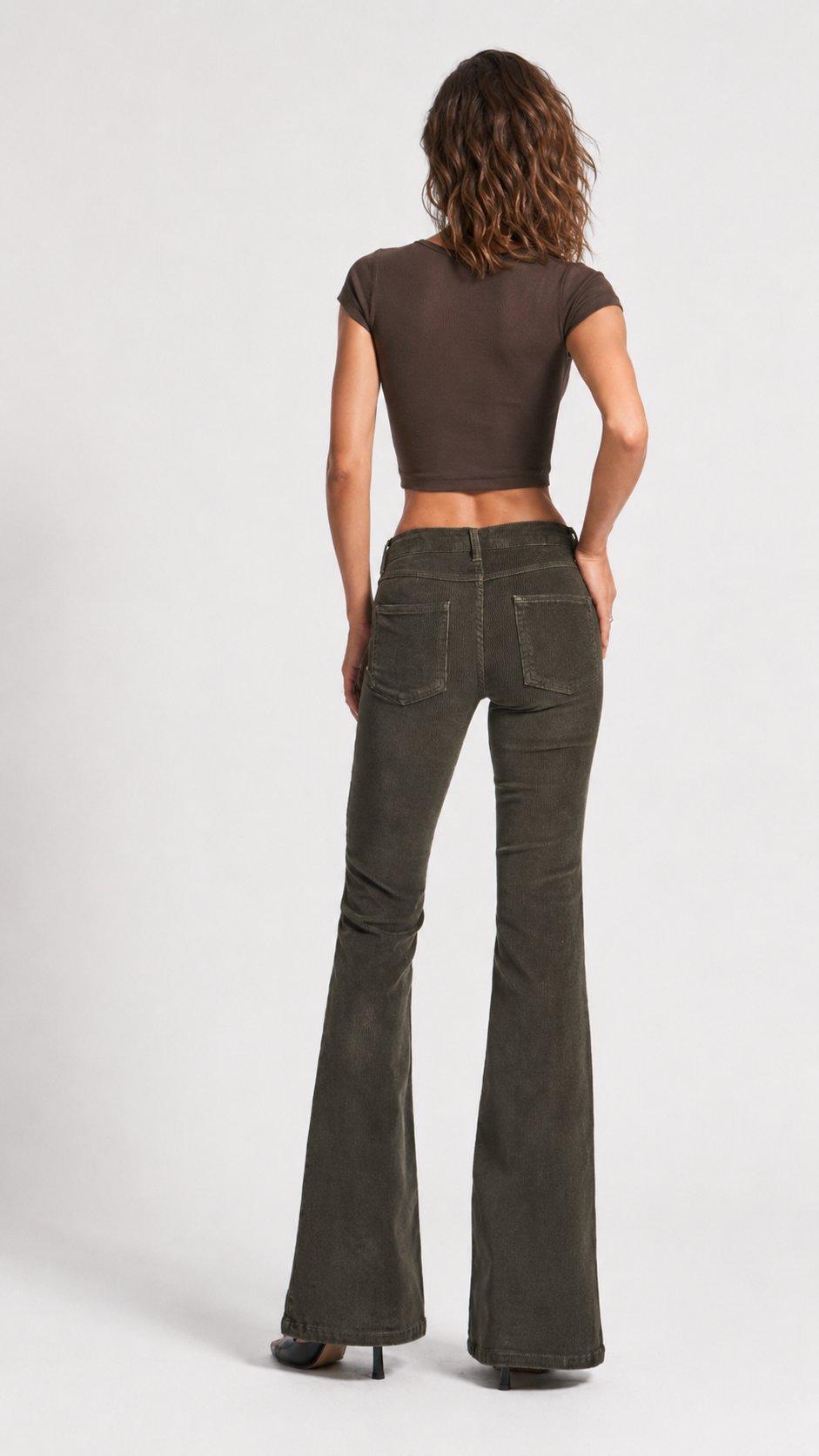 დენიმი, ჯინსი Women's Denim Jeans Flare Fit IT'S BASIC 3image351.jpg