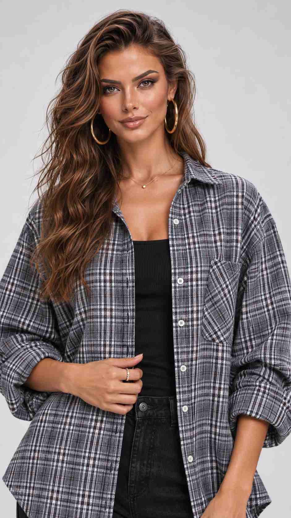 ბლუზი, პერანგი, პოლო Women's Shirt IT'S BASIC 1image453.jpg