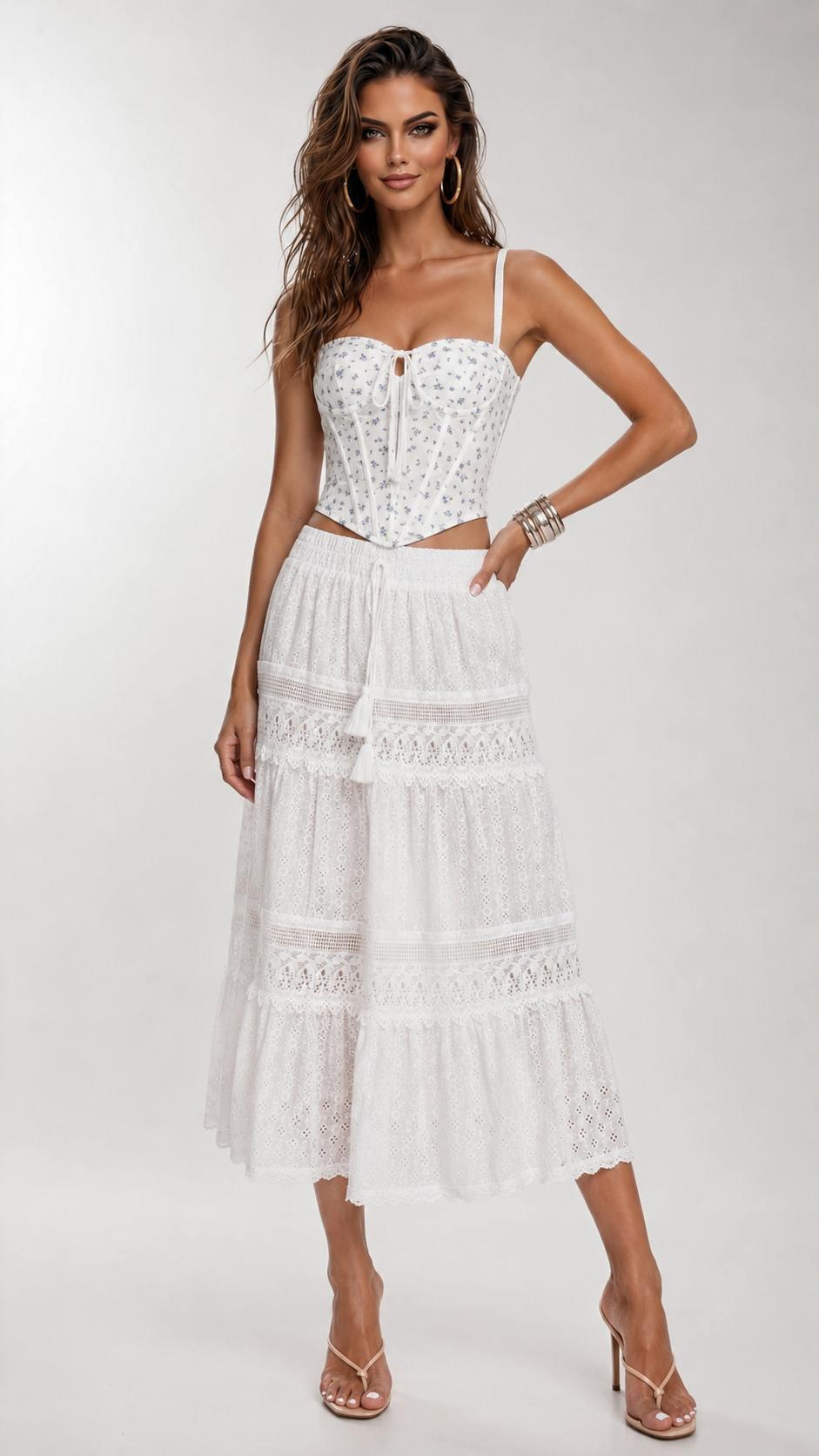 კაბა, ქვედაბოლო Women's Skirt IT'S BASIC 1image094.jpg