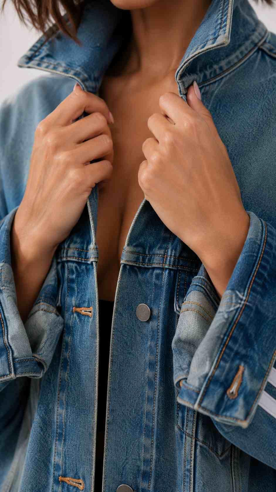 დენიმი, ჯინსი Women's Denim Jacket CHAMUR NATIONAL 4image037.jpg