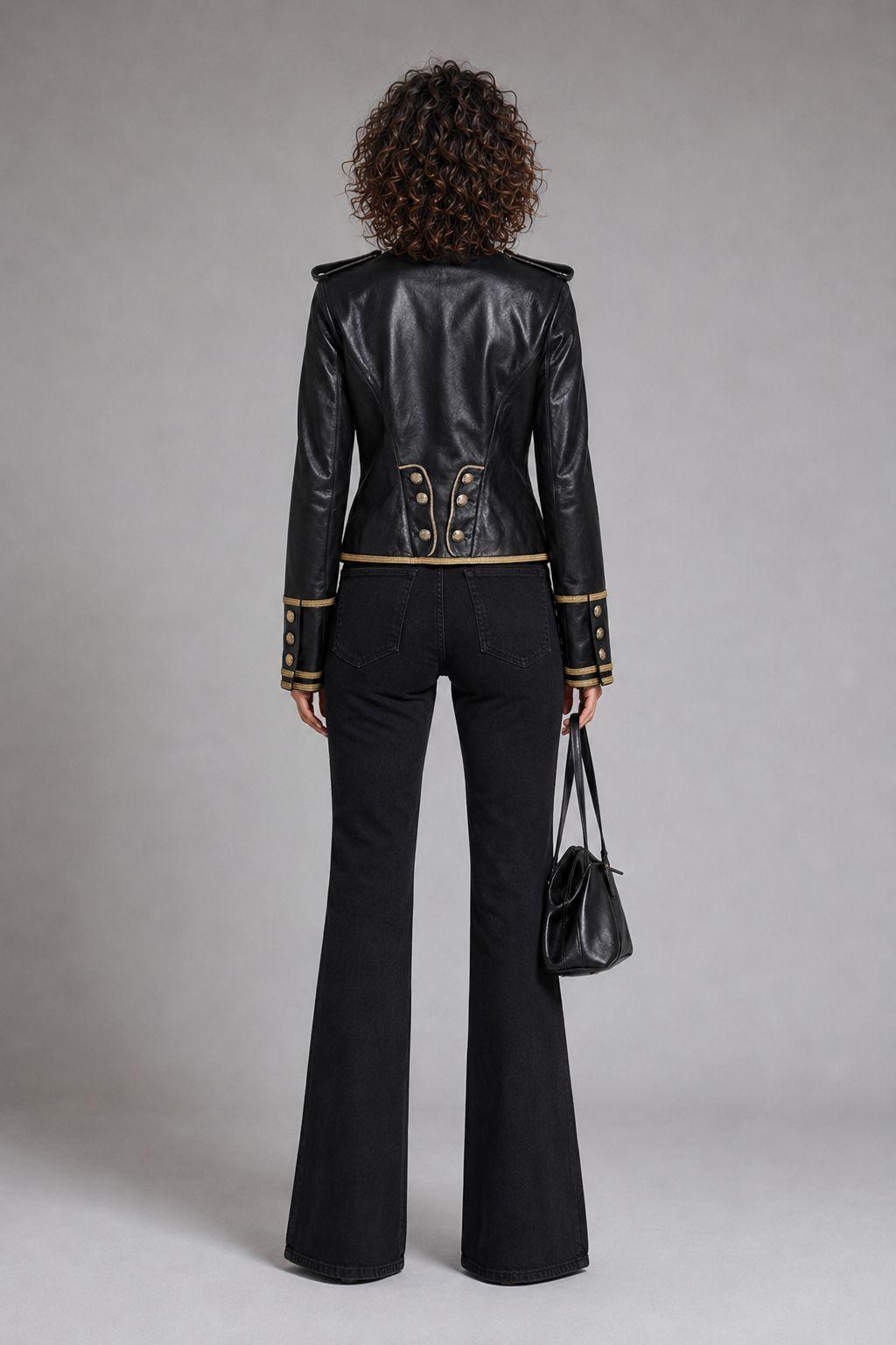 ქურთუკი, ჟილეტი Women's Jacket Leather TW3 4image121.jpg
