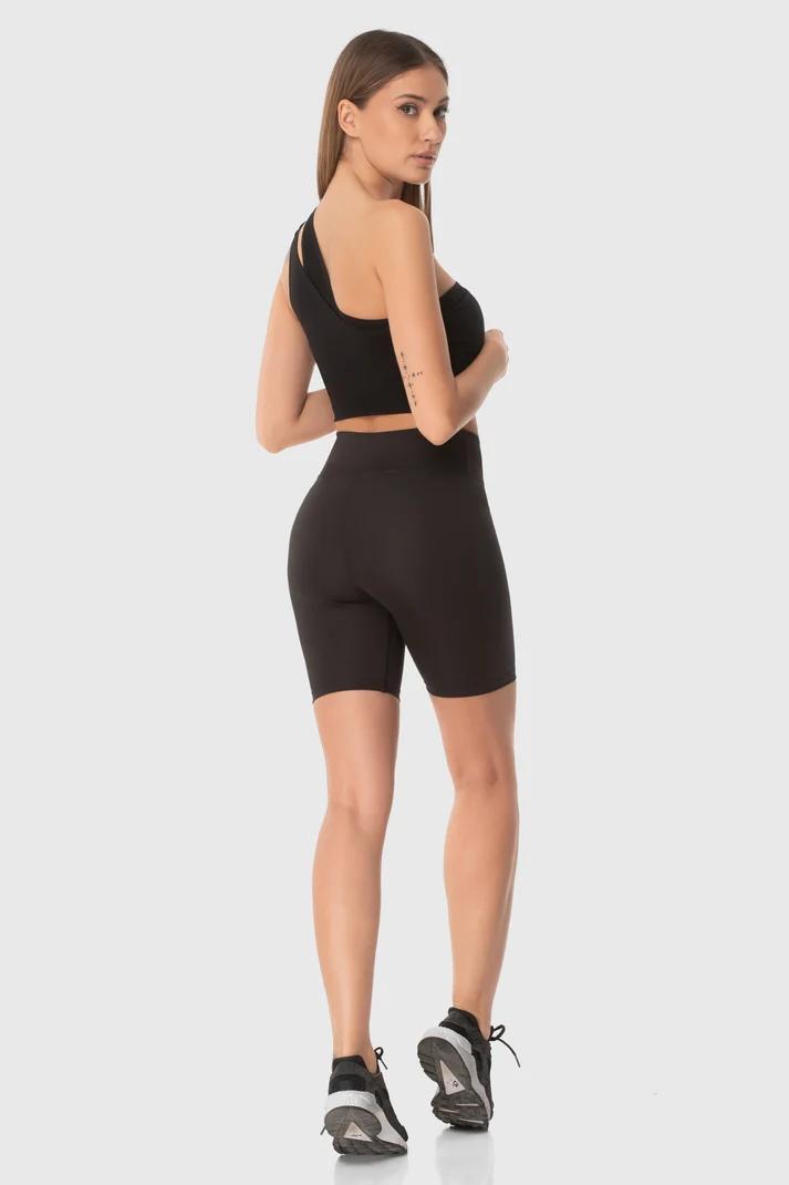 ფიტნეს ტანსაცმელი Women's Shorts  Biker Tights SUPERSTACY 2superstacy-violet-biker-siyah-spor-tayt-6149.jpg
