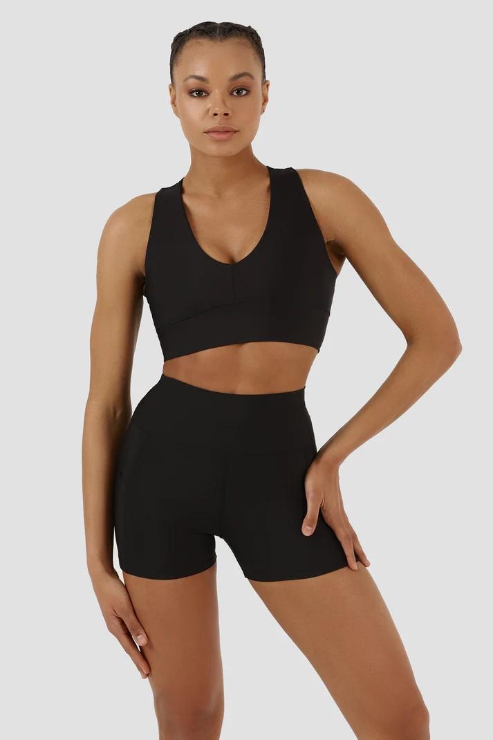 ფიტნეს ტანსაცმელი Women's Shorts  Biker Tights SUPERSTACY superstacy-gina-cepli-siyah-kisa-tayt-4272.jpg