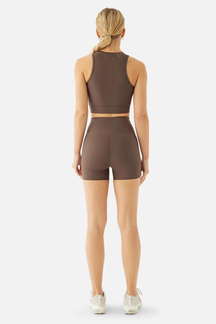 ფიტნეს ტანსაცმელი Women's Shorts  Biker Tights SUPERSTACY superstacy-emily-spor-aci-kahve-kisa-tayt-5994.jpg