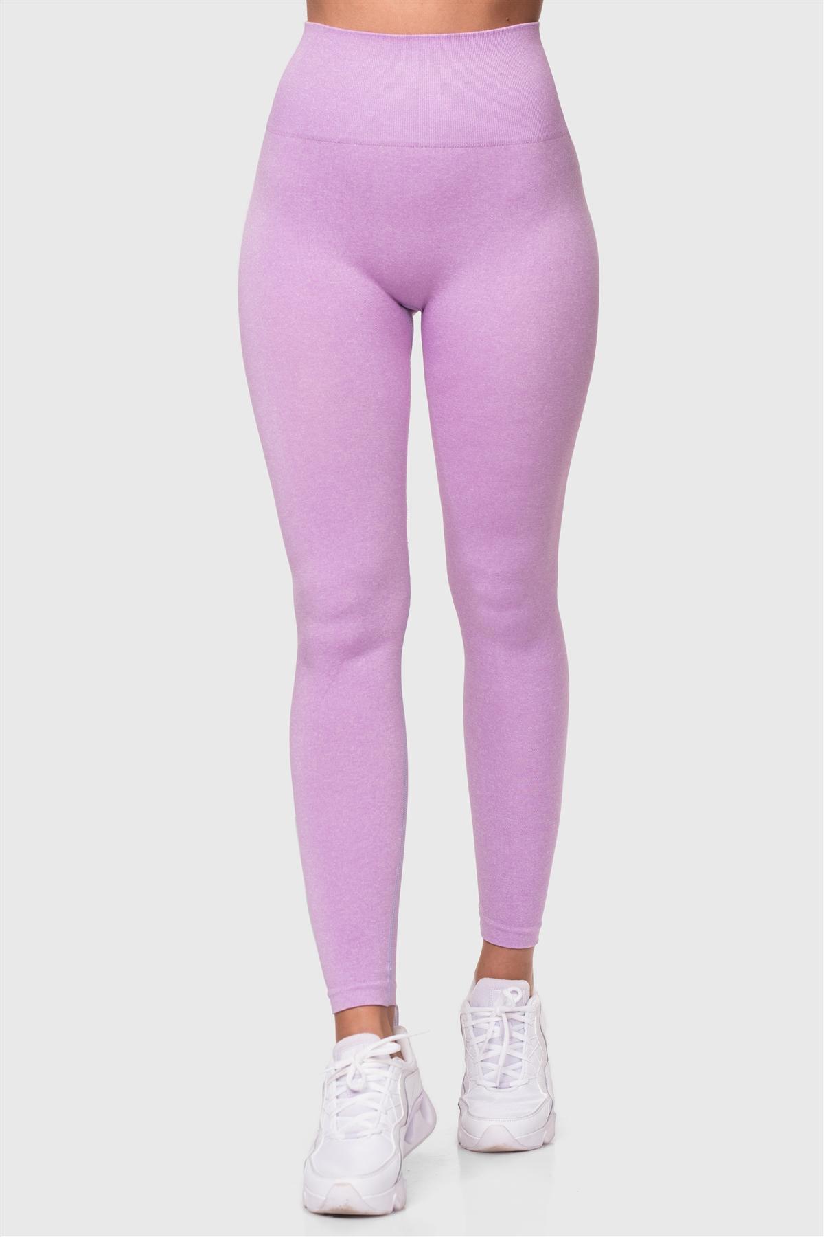 ფიტნეს ტანსაცმელი ქალის სპორტული ლეგინსები SUPERSTACY 4534x801_highwaistedseamlesslilacsportstights-outlet-superstacy-1497442-94-B.jpg
