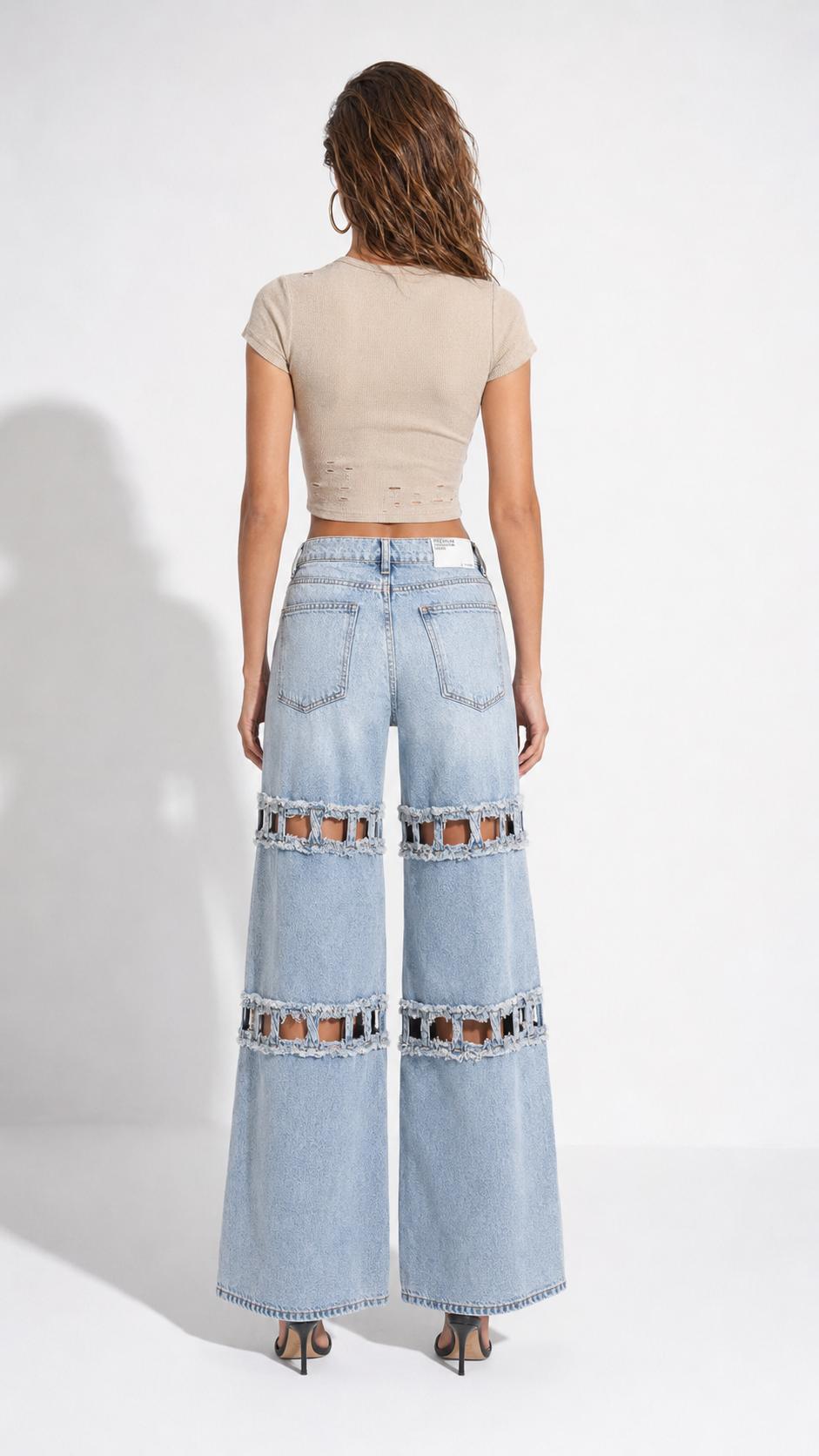 დენიმი, ჯინსი Women's Denim Jeans Wide Leg TW3 5image049.jpg