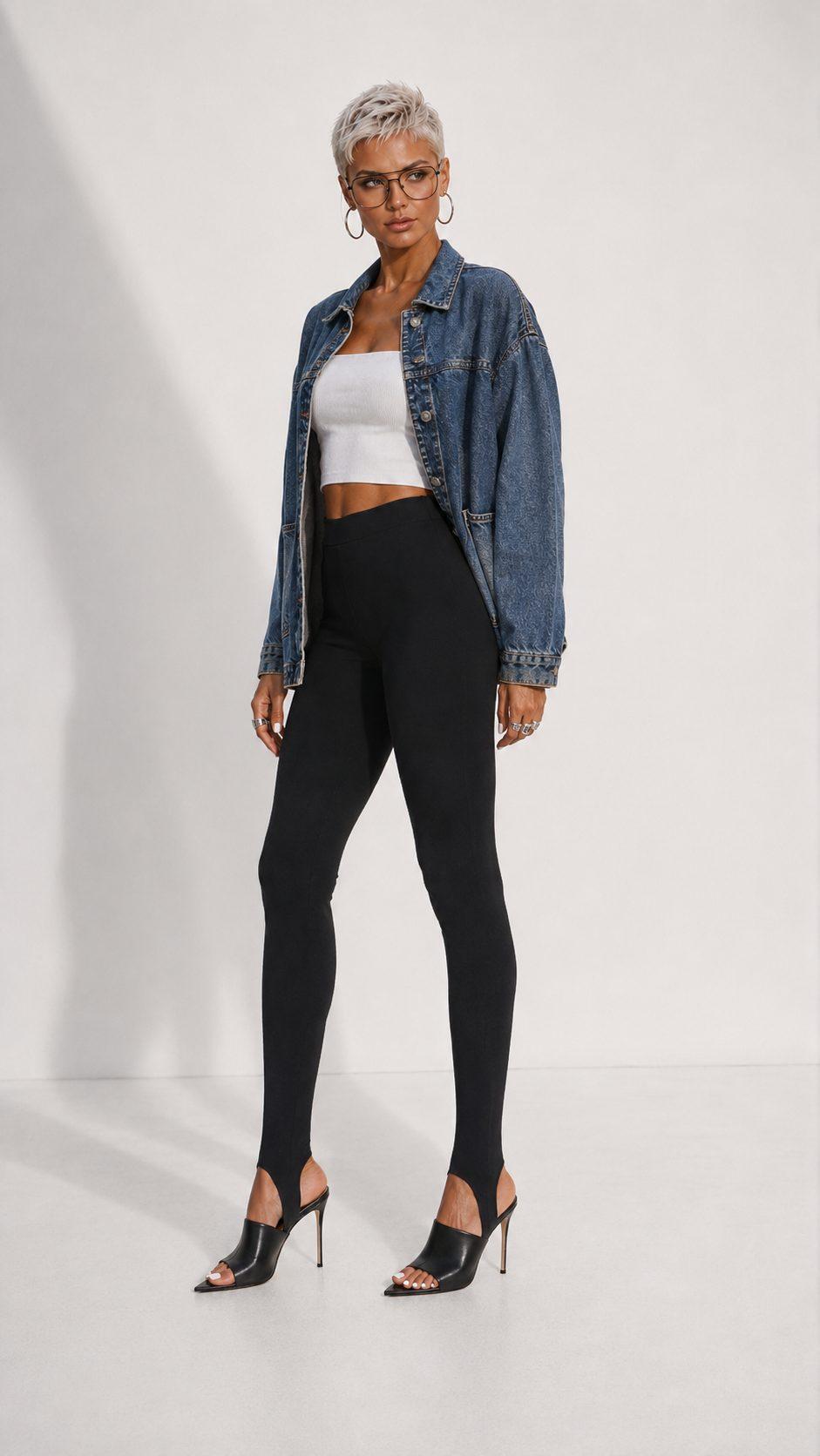 დენიმი, ჯინსი Women's Denim Jacket IT'S BASIC 443image297.jpg