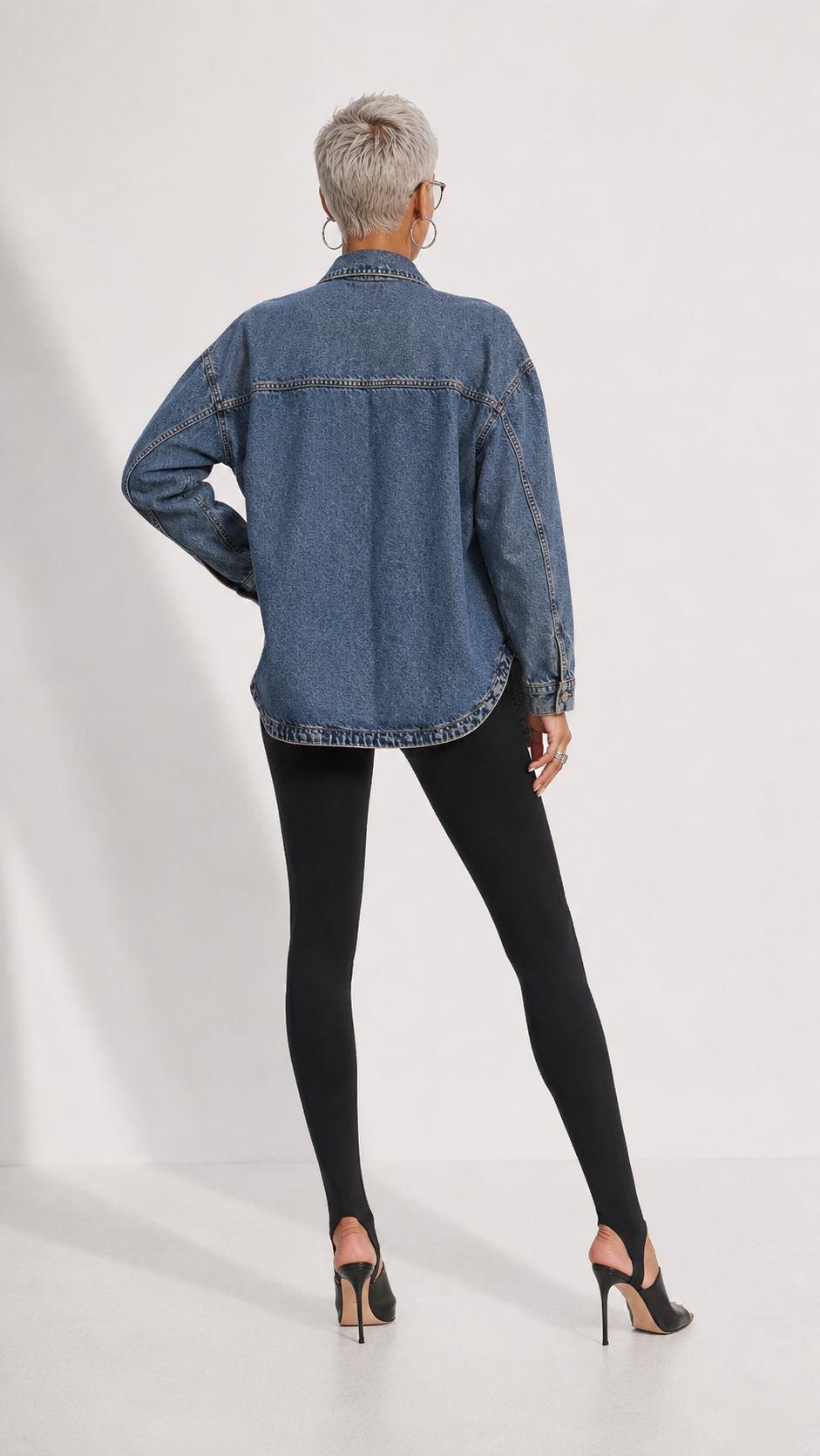 დენიმი, ჯინსი Women's Denim Jacket IT'S BASIC 664image295.jpg