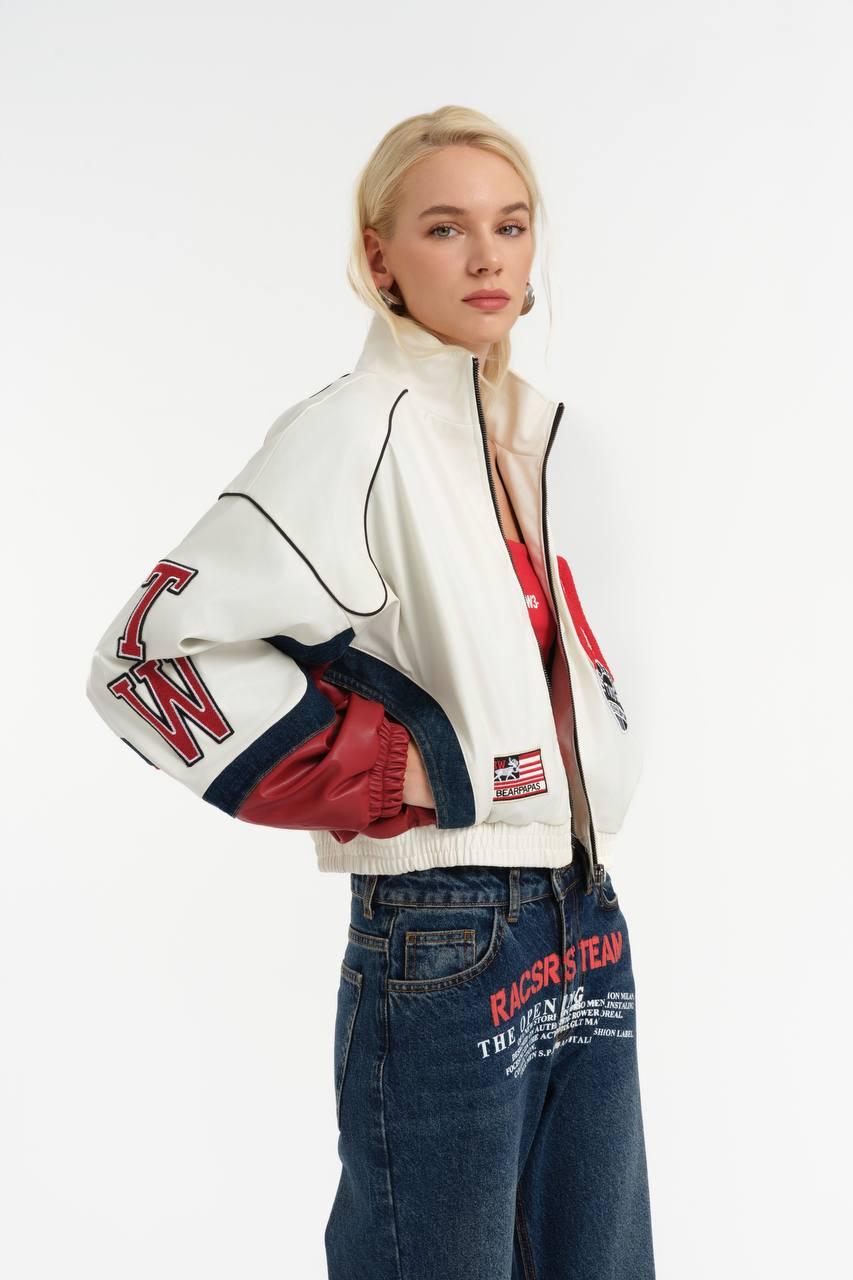 ქურთუკი, ჟილეტი Women's Jacket Leather TW3 55956214935212115476.jpg
