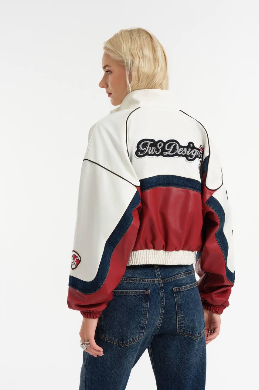 ქურთუკი, ჟილეტი Women's Jacket Leather TW3 65956214935212115477.jpg