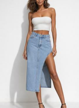 Women's Denim Skirt TOP SECRET