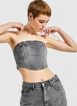 Women's Denim Top IT'S BASIC