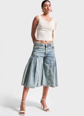 Women's Denim Bermuda IT'S BASIC
