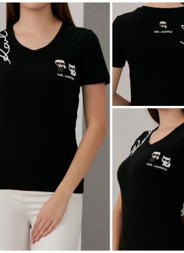 Women's T-Shirt KARL LAGERFELD