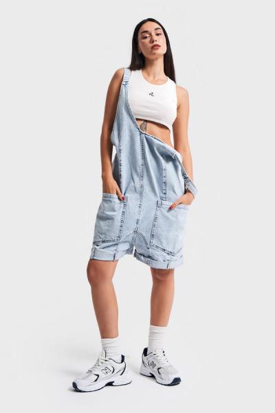 Women's Denim Overall IT'S BASIC  Photo 2