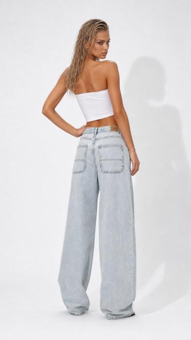 Women's Denim Destroyed Denim IT'S BASIC  Photo 2